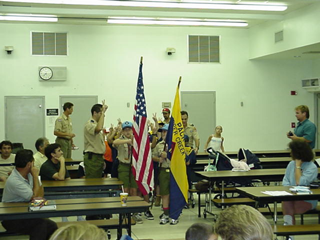 Flag Ceremony.jpg (51299 bytes)